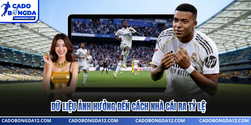 Dữ liệu ảnh hưởng đến cách nhà cái ra tỷ lệ